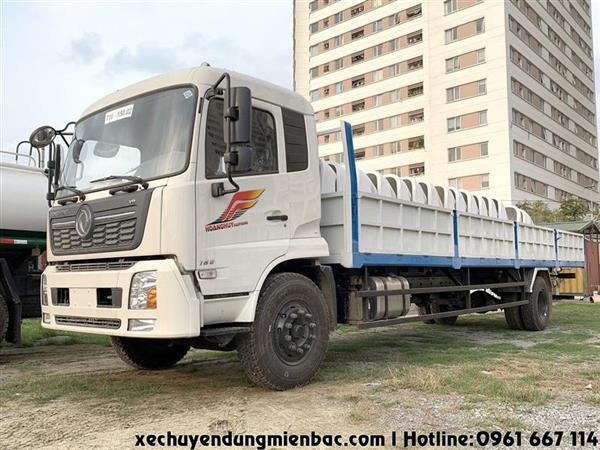 Xe tải thùng lửng 8 tấn DONGFENG B180 dài 9,7M